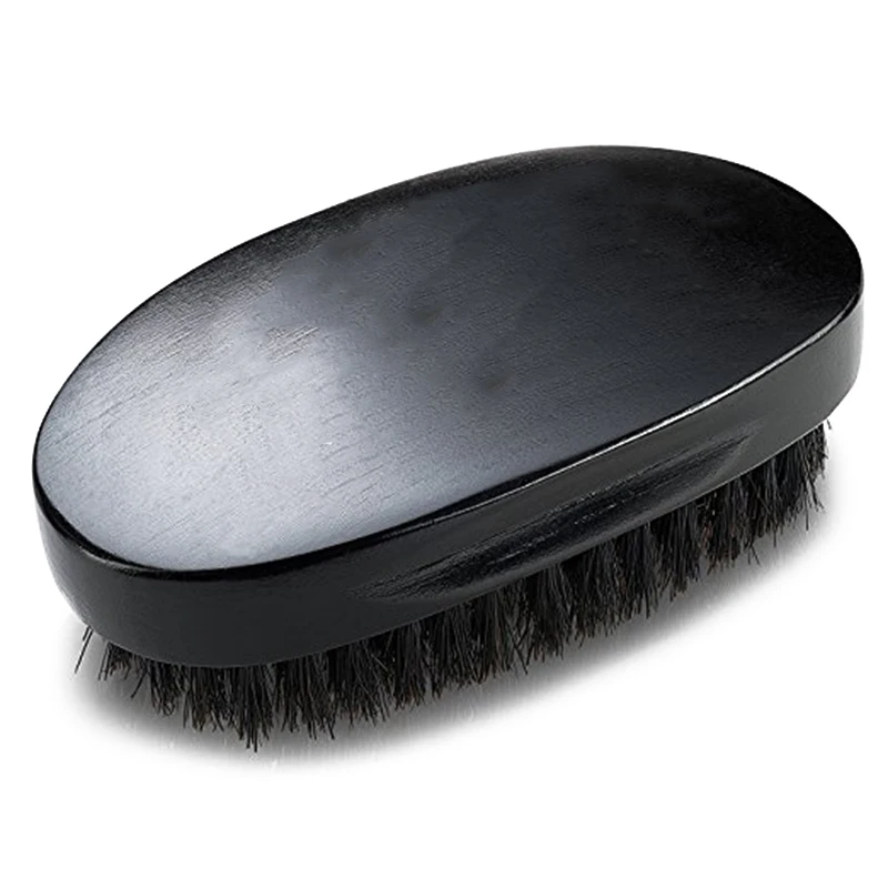 

FH-10618 Beard Brush for Men Made from 100% Pure Wild Boar Hair - Best Wooden Round Hair Comb for Facial Care