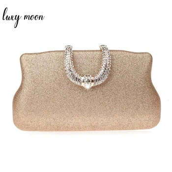 

Ladies Evening Gold Clutch Womens Clutch Purses Luxury designer U diamond day clutch women evening clutch bag purse and handbag