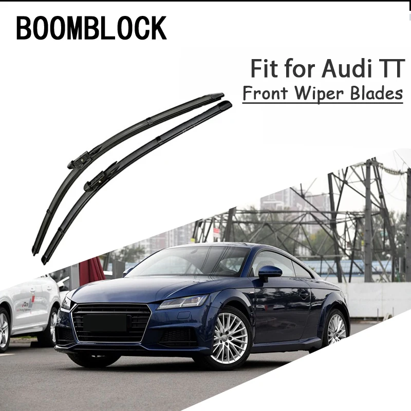 Boomblock 2Pcs Di Alta Qualità Anteriore Parabrezza Spazzole Tergicristallo Per Audi Tt Mk1 Mk2 Mk3 Tt 2017 2016 -1998 Accessori