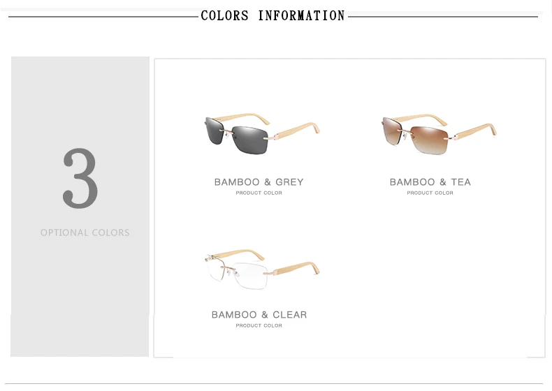 Longkeader бамбуковое оружие Солнцезащитные очки женские поляризационные квадратные очки без оправы мужские деревянные бамбуковые очки для вождения солнцезащитные очки UV400