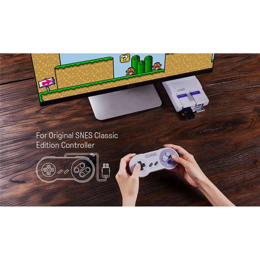 8bitdo Mod Kit Запчасти для SNES Classic Edition контроллер DIY SNES классический контроллер Bluetooth геймпад NS для аксессуаров для игровой приставки