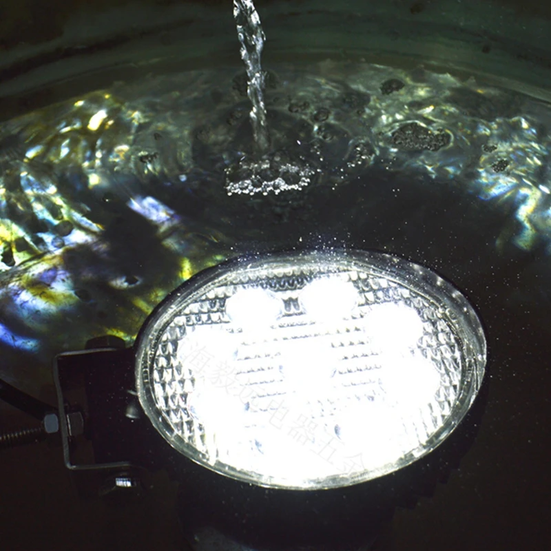 2 шт. 27 Вт Автомобильный светодиодный свет бар 12 в 24 В IP67 прожектор лампы для работы 12 В противотуманный свет внедорожный ATV Автобус Лодка ATV UTV трактор рабочие огни