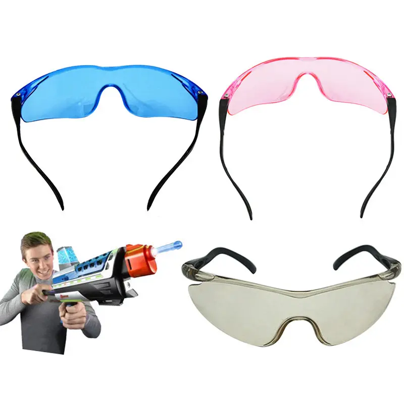 Wearable Outdoor Goggles Eyes Glasses Clear Lens Children For Nerf Gun