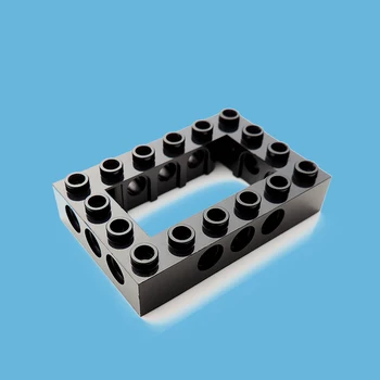 

5Pcs Technic Series Bricks Parts Beam 4*6 Frame Square Building Blocks Construction Toy Compatible with 32531 Techinc Particles