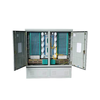 

576A cores IP65 SMC Optic Fiber Cross Connection Cabinet