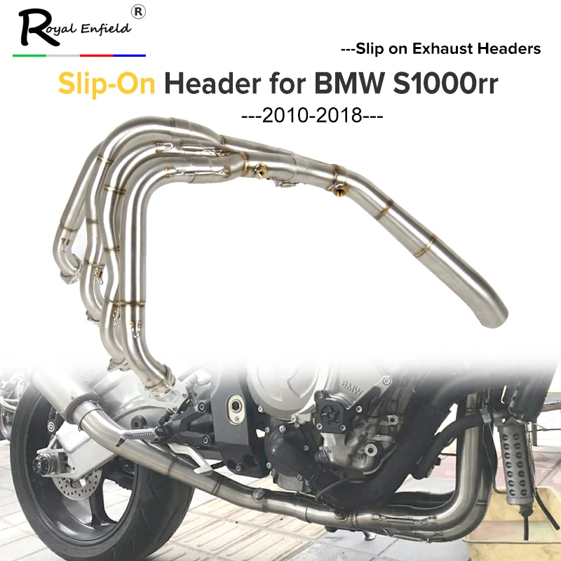 S1000rr 2010 18 motorcycle exhaust header connect middle link down pipe