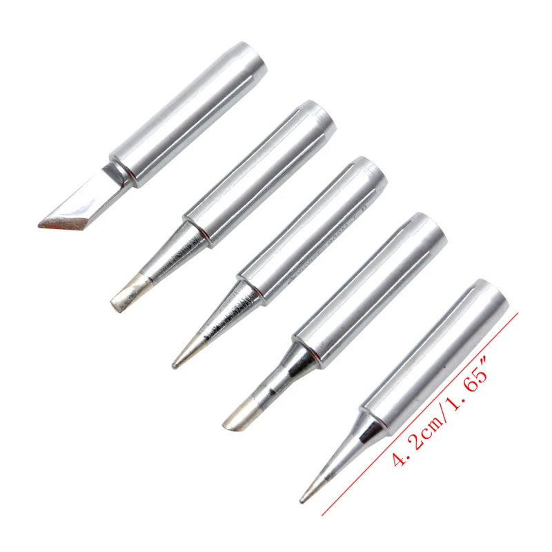 5Pcs Solder Screwdriver Iron Tip 900M-T for Hakko Soldering Rework Station Tool- | Инструменты