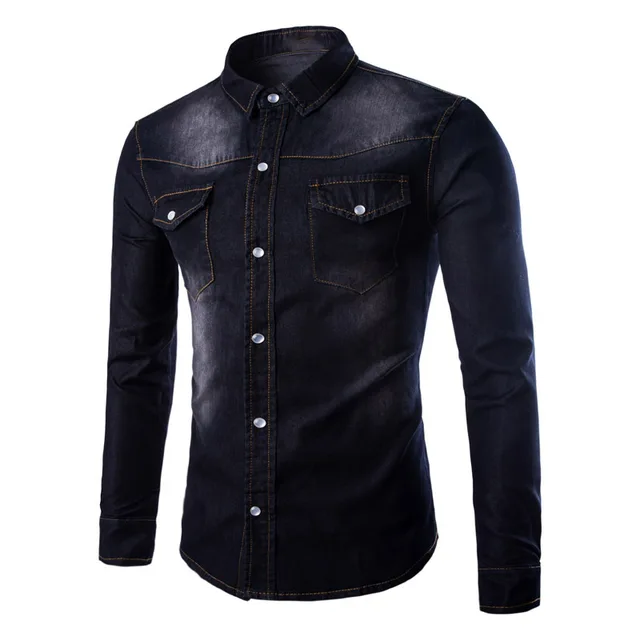 Buy Men style Combat Men's shirt Long sleeve Casual