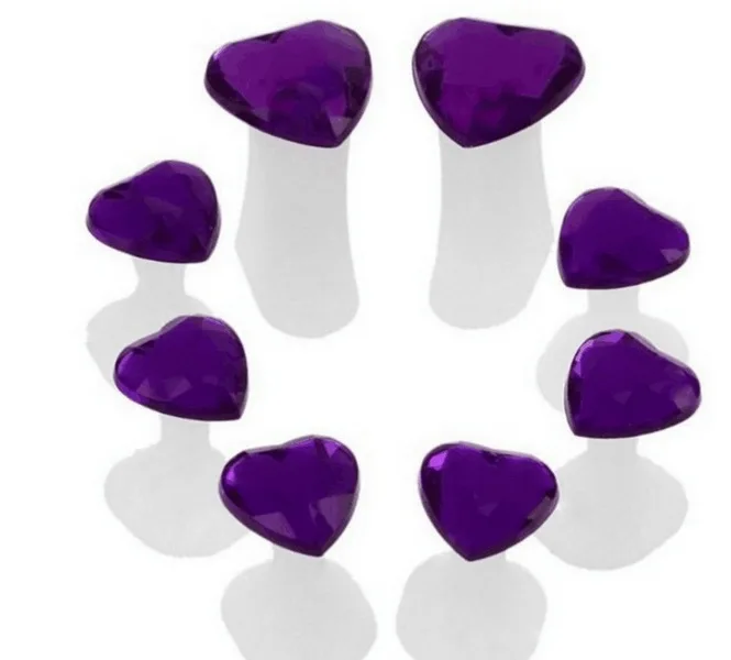 by dhl or ems 100sets 8pcs/lot Silicone Toe Separators Foot Toe Spacers for Home and Salon Use Pedicures - Цвет: all purple