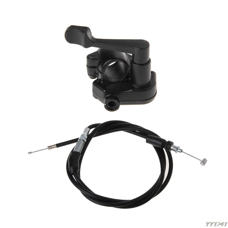 Conjunto de acelerador de pulgar de 22 mm 7//8 pulgadas conjunto de control de acelerador de pulgar universal de 22 mm para scooters de bicicleta el/éctrica E-Bike