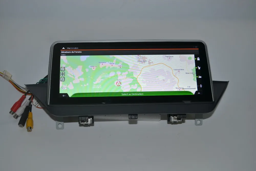 Top 10.25" Android 7.1 for bmw x1 e84 car gps navigation,Wifi,canbus,steering wheel,copy map,4 core,2RAM 32GB ROM,1280x480 26