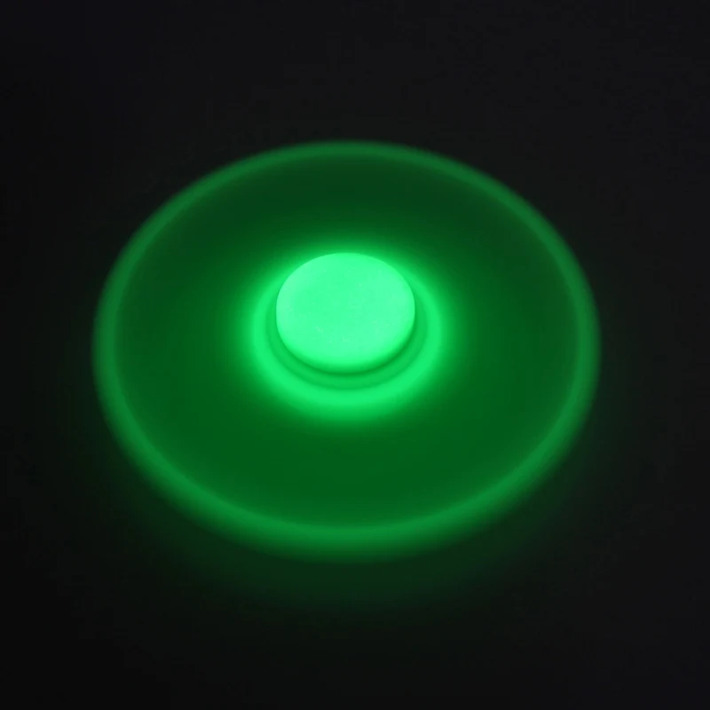 Light in Dark Finger Spinner Fidget Plastic EDC Hand Spinner For Autism and ADHD Toys Light in Dark Finger Spinner Fidget Plastic EDC Hand Spinner For Autism and ADHD Toys