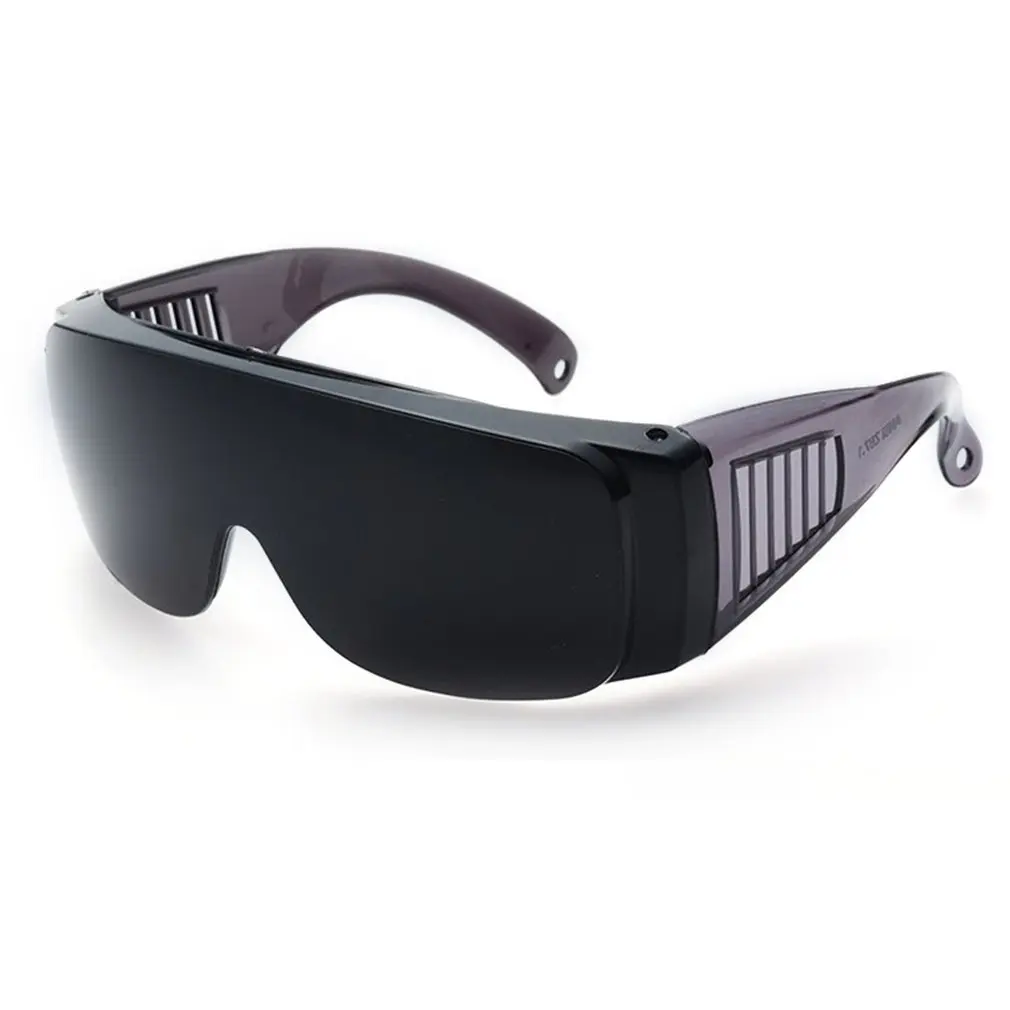 Black weld glasses Промышленные защитные очки для рабочей силы, анти-лазерные инфракрасные защитные очки, линзы для ПК, анти-туман, анти-УФ, анти-ударные очки - Цвет: Black weld glasses