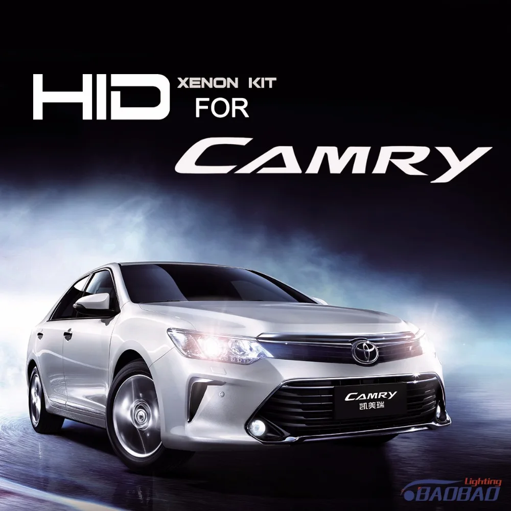 

For Toyota Camry 55W Ultra Fast Bright HID headlight kit, full digital waterproof free shipping