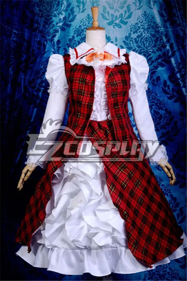 

Touhou Project Kazami Yuuka Lolita Cosplay Anime Costume E001