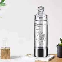 Портативный генератор водорода SPE ионизатор воды для чистого H2 PEM богатый водород щелочной воды бутылка электролиза водорода