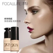 

FOCALLURE Face Liquid Foundation Face Base Makeup BB Cream Concealer Foundation Primer Easy To Wear Soft Carrying Makeup