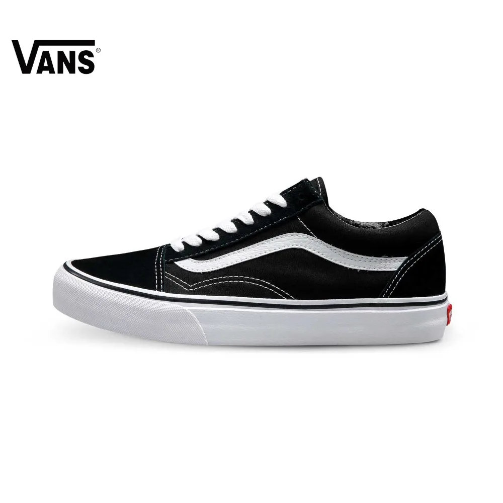 Original Vans Old Skool Low Top CLASSICS Unisex MEN S WOWEN S Skateboarding Shoes Sports Canvas