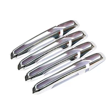 Для Jaguar XF x260 ABS хром глянцевый Интимные аксессуары Внешний Дверные ручки декоративной отделкой 8 шт