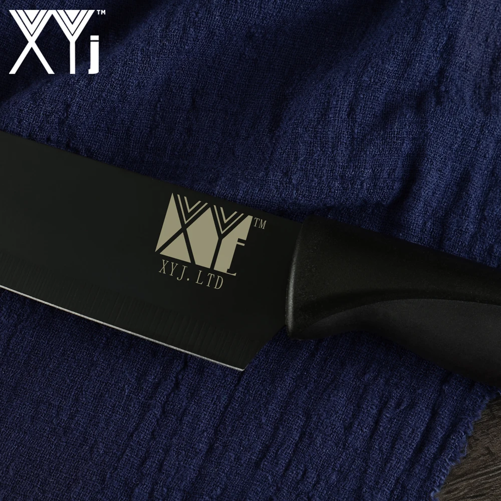 XYj Набор ножей шеф повара 6 кухонных из нержавеющей стали нож для нарезки мяса