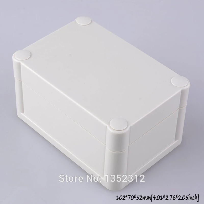 

Free shipping 102*70*52mm ip68 plastic waterproof enclosure Instrument junction box weatherproof DIY project control switch box