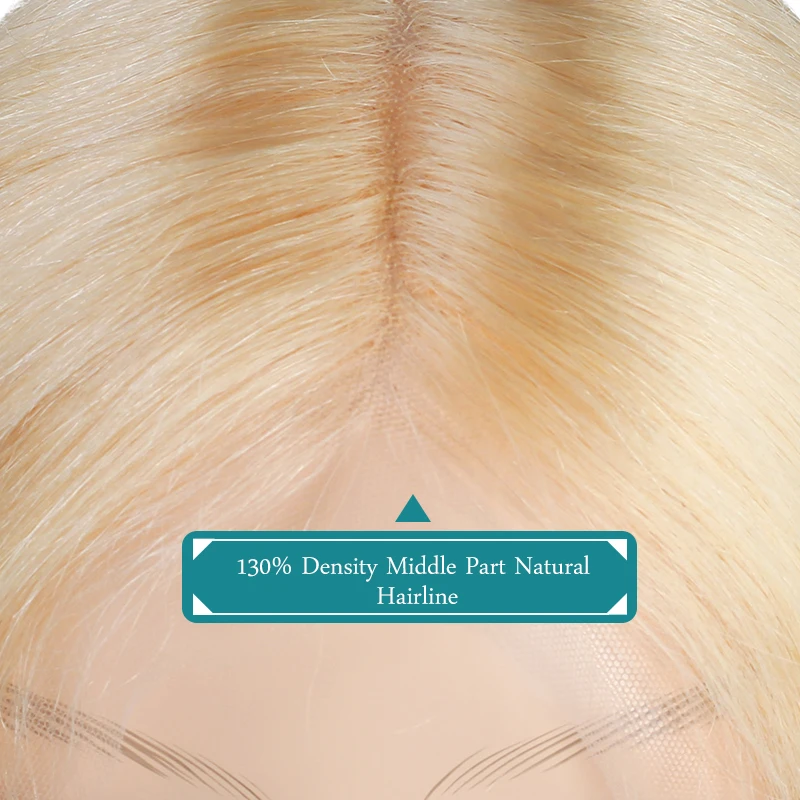 Ali Fumiqueen Brazilian Remy Hair Part Lace Wigs 130% Density Middle Part #1B/#613 Lace Front Wig Human Hair Short Bob Wig Ali Fumiqueen Brazilian Remy Hair Part Lace Wigs 130% Density Middle Part #1B/#613 Lace Front Wig Human Hair Short Bob Wig