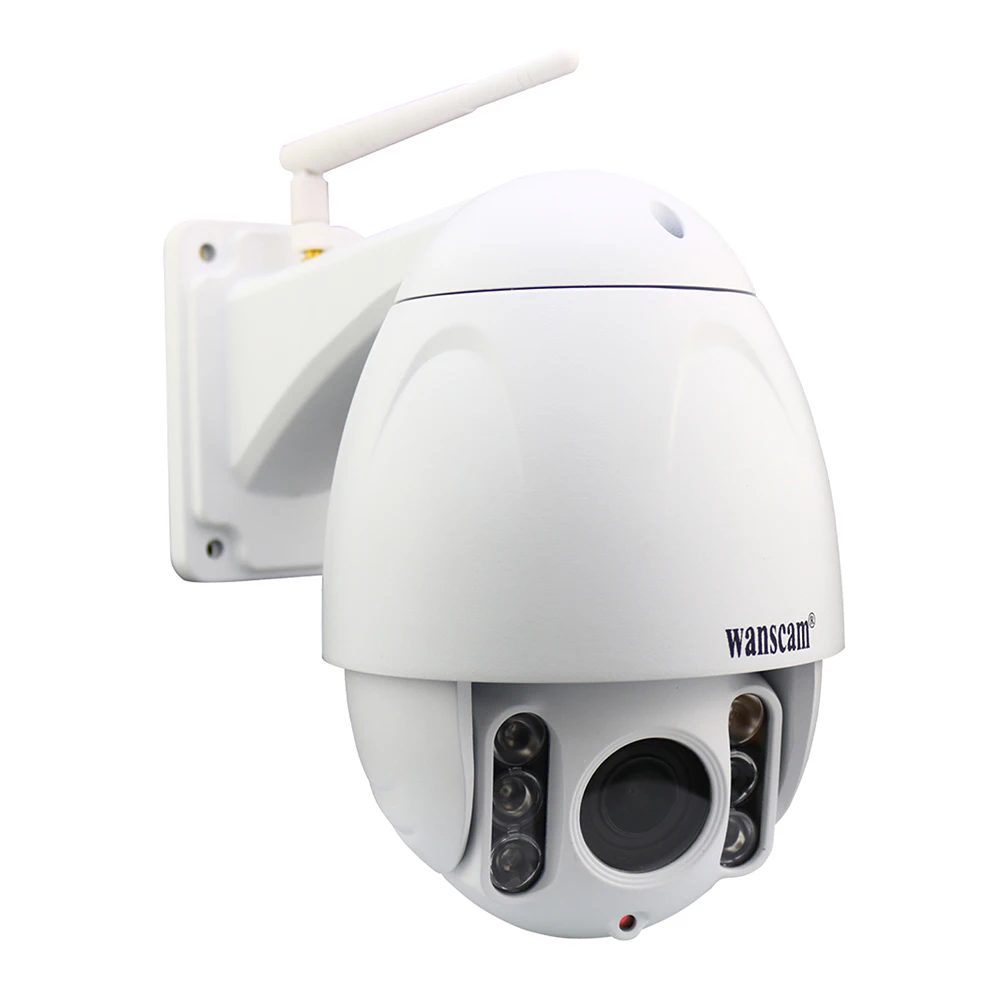 

Wanscam 1080P 2.0MP PTZ 5x Zoom Onvif Build in TF Card Waterproof Wireless P2P Security Surveillance IP Camera