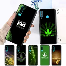 Черный силиконовый чехол для huawei P30 P20 P10 mate 20 10 Nova 5 5i Lite Pro P Smart+ Z Plus, мягкий чехол для телефона Herbalife