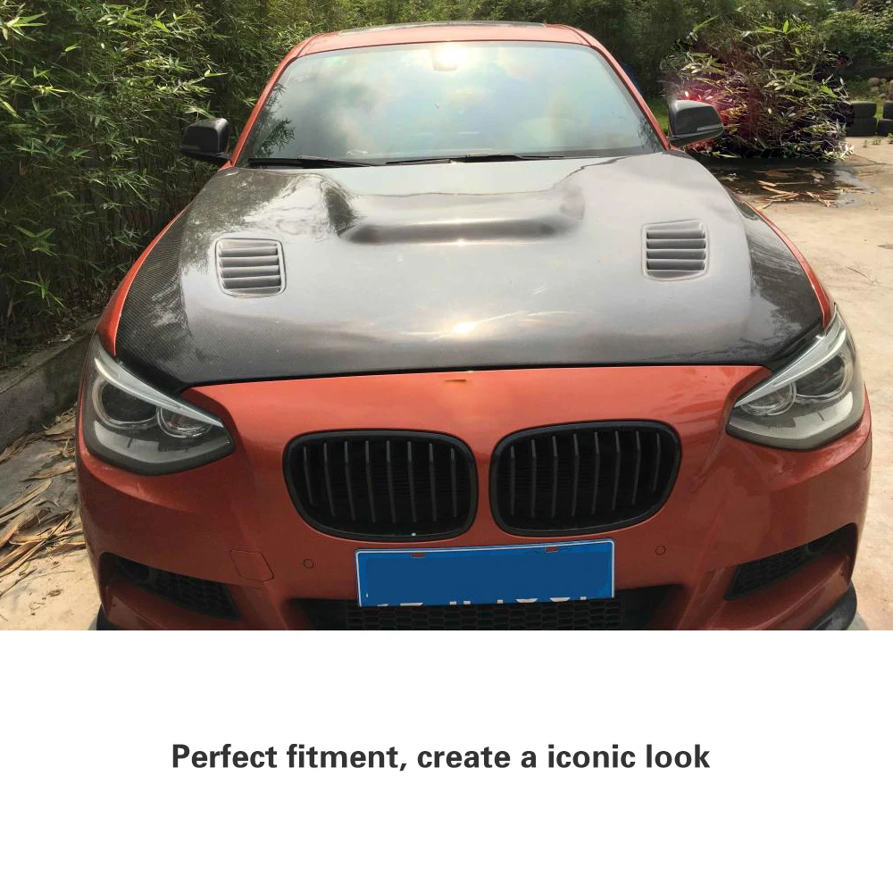 Для BMW F20 2012 2015 авто передний Двигатель Bonnets крышка капота двойная