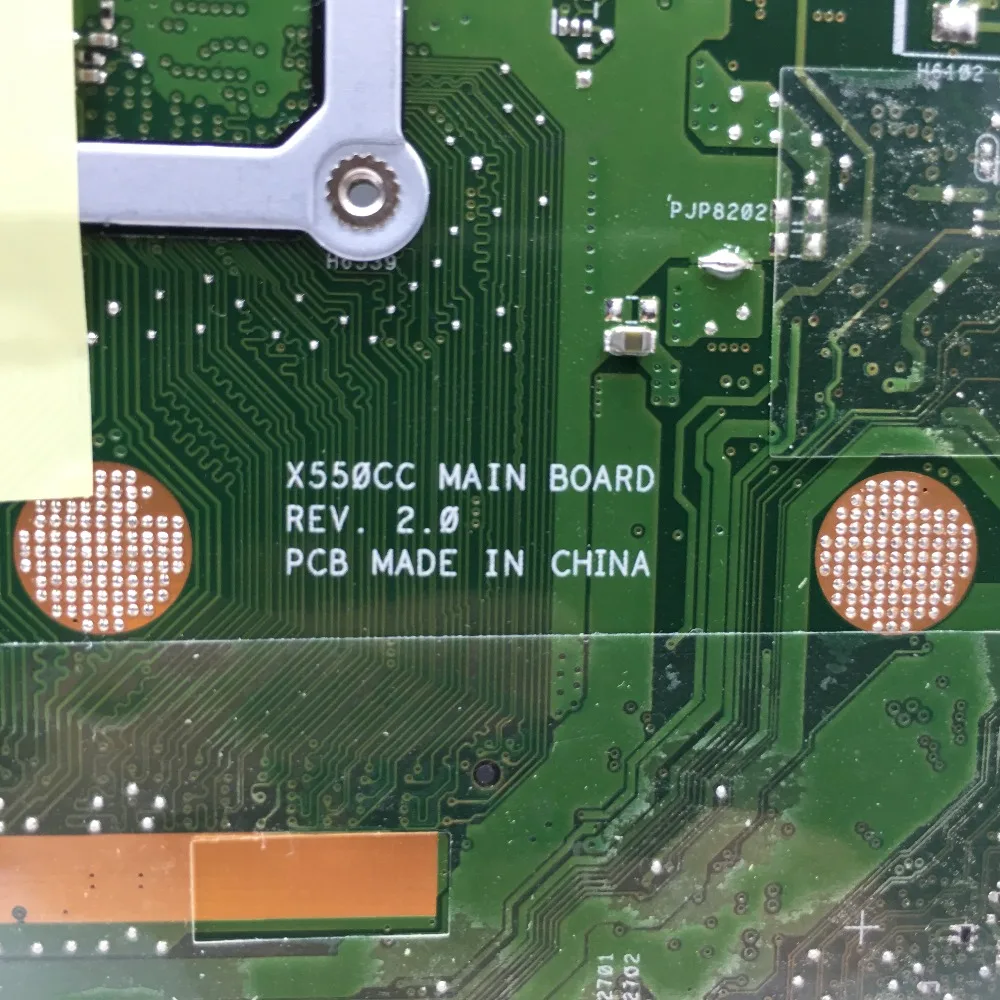  KEFU X550CC Laptop motherboard for ASUS X550CA X550CL R510C Y581C X550C original mainboard 4GB-RAM 
