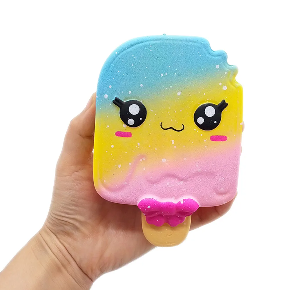 Kawaii Мороженое ароматизированное мягкое медленно поднимающееся сжимающее игрушки снятие стресса игрушки медленно поднимающиеся сжимаемые игрушки коллекционные Z04