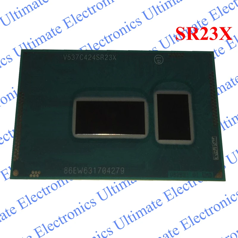 

ELECYINGFO Refurbished SR23X I5-5300U SR23X I5 5300U BGA chip tested 100% work and good quality