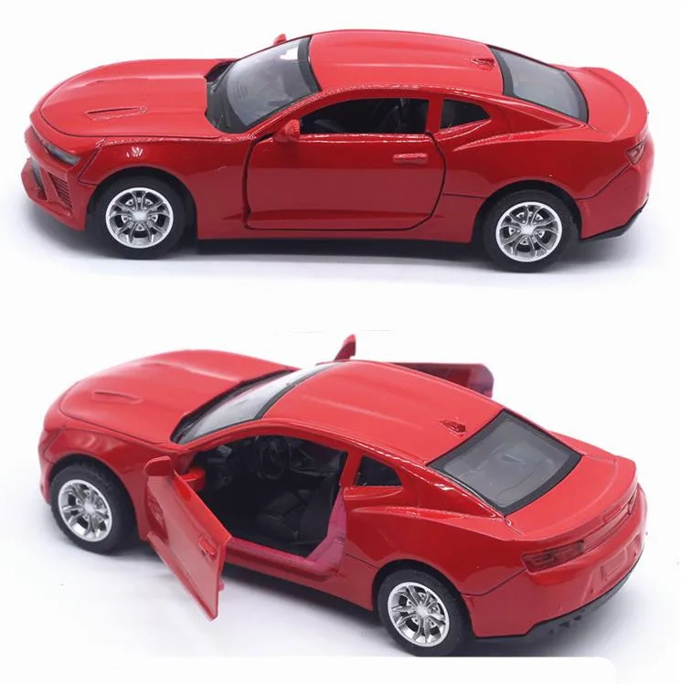 Sale 1:32 alloy car models,simulation Chevrolet Camaro,toy vehicles,metal diecasts,pull back & flashing & musical,free shipping