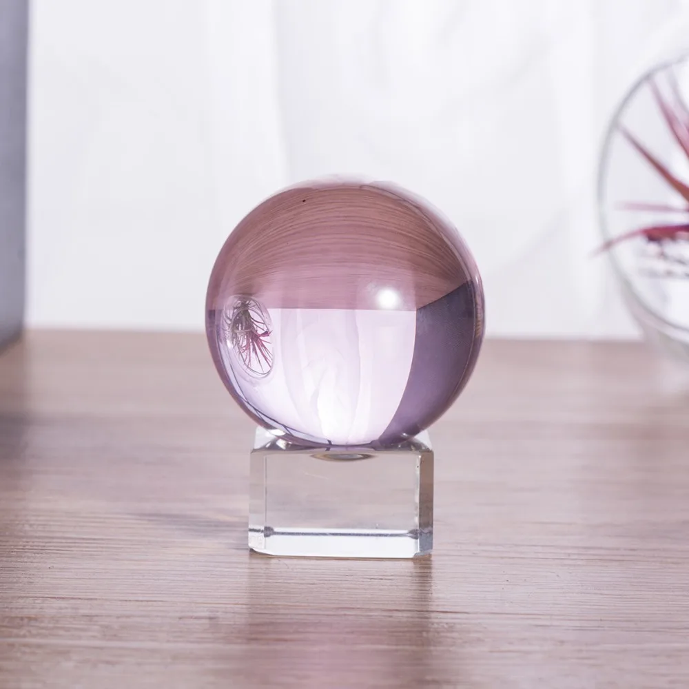 40 мм для фотосъемки хрустальный шар орнамент фэншуй Глобус гадание кварцевый стеклянный шар для дома офисный, Свадебный декор Сфера