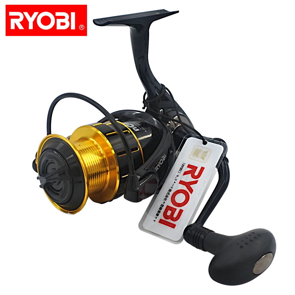 

RYOBI MATURITY Impeccable FD 1000 to 4000 Full Metal 4+1BB Spinning Fishing Reels, Anti-Corrosion Freshwater Saltwater Fishing
