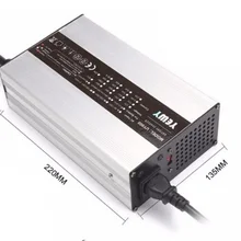 UY900 60 v литий-ионный аккумулятор зарядное устройство 17 s 71,4 v 10a зарядное устройство для скутера