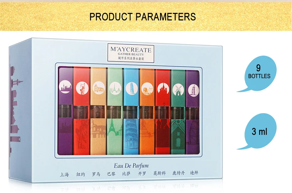 1 Набор MayCreat, портативный парфюм, Женский парфюм, спрей, аромат и дезодорант, Женский парфюм, ароматы для женщин, духи