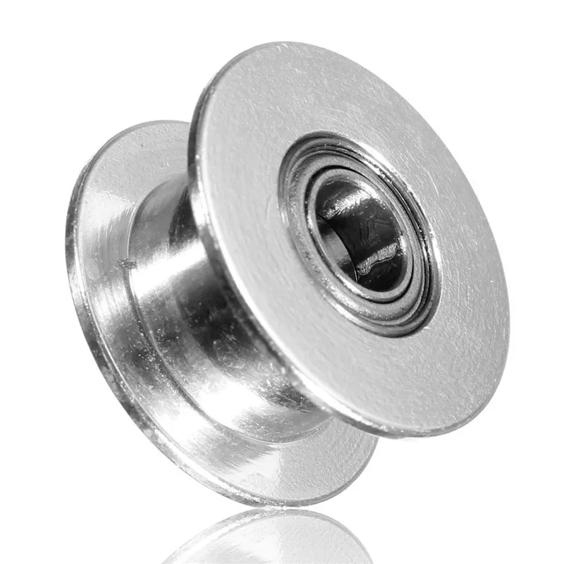 

MTGATHER Timing Gear Pulley Without tooth Idle Pulley synchronous Round 5mm For GT2 Belt Width 6MM Power Transmiss