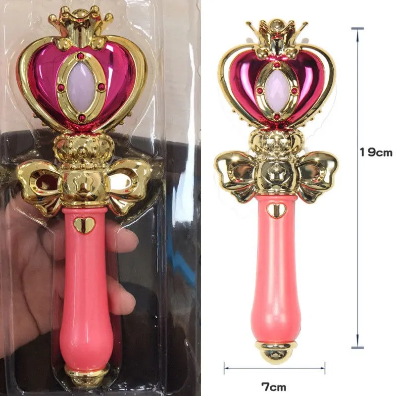 Аниме карта Captor Sakura Sailor Moon волшебная палочка для детей косплей реквизит