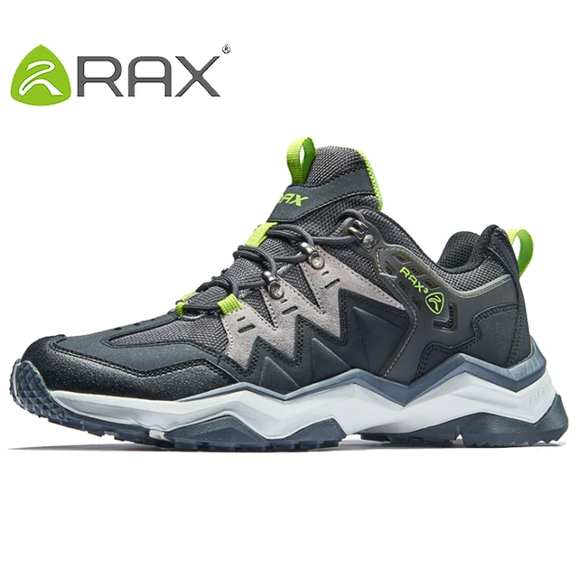 RAX Mens Waterproof Hiking Shoes Men Outdoor Trekking Walking Shoes Outdoor Sports Sneakers Men Large Size Hiking Boots Men