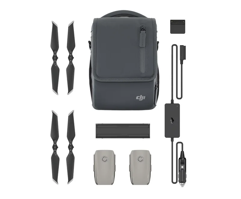 DJI Mavic 2 Fly More Kit включает интеллектуальную батарею с низким уровнем шума пропеллер зарядное устройство для автомобиля концентратор сумка через плечо банк адаптер