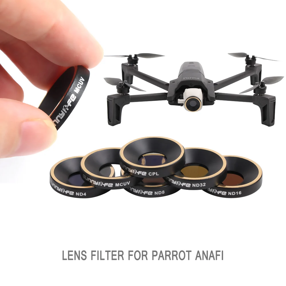 Camera Lens Filter MCUV CPL ND4 ND8 ND16 ND32 Filter for Parrot Anafi