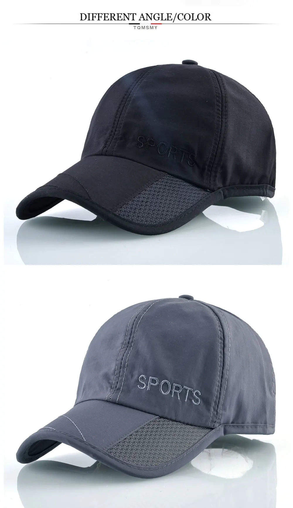 Однотонные летние кепки snapback воздухопроницаемые кроссовки для мужчин шляпа Женская быстросохнущая бейсболка легкие тонкие солнцезащитные шапки для женщин bone
