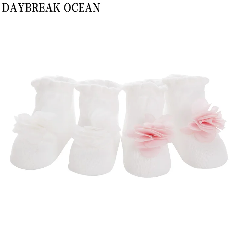 New Styles Newborns Baby Cute Princess Sweet Stereo Floral 0-2 Year Soft Cotton Socks For Toddler Autumn Kids Infant Girls Socks
