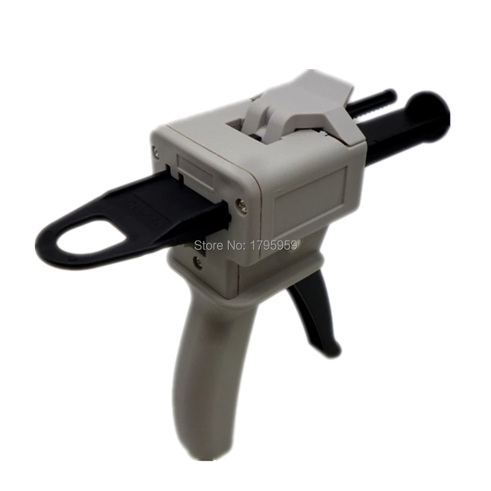 

Two-Component AB Glue Gun Automatically Mixed 10:1 DISPENSING Applicator Adhensive Squeeze 50ML Epoxy Glue Gun Tool