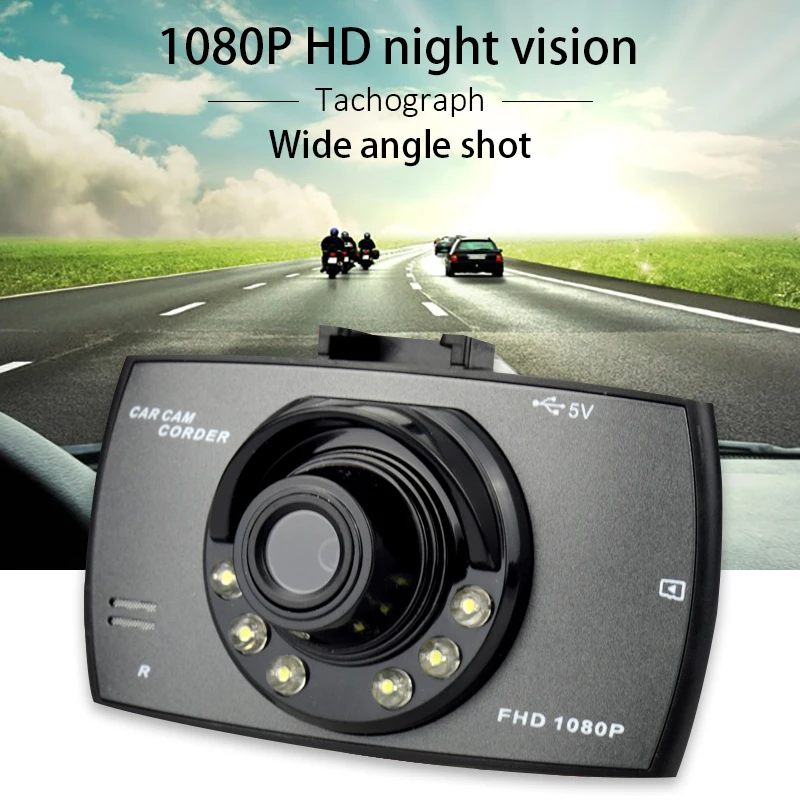 Автомобиль Камеры G30 2.4 &quotавтомобильный ВИДЕОРЕГИСТРАТОР Даш Cam 90 Градусов