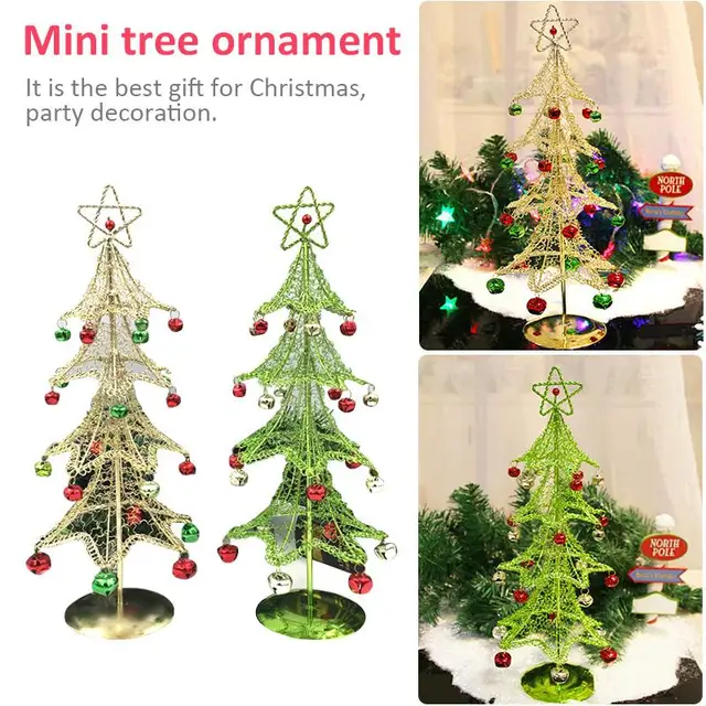 mini christmas tree desktop decoration for christmas tree with bell hanging decoration kids gifts for home - Mini Christmas Decorations mini christmas tree desktop decoration for christmas tree with bell hanging decoration kids gifts for home - Mini Christmas Decorations