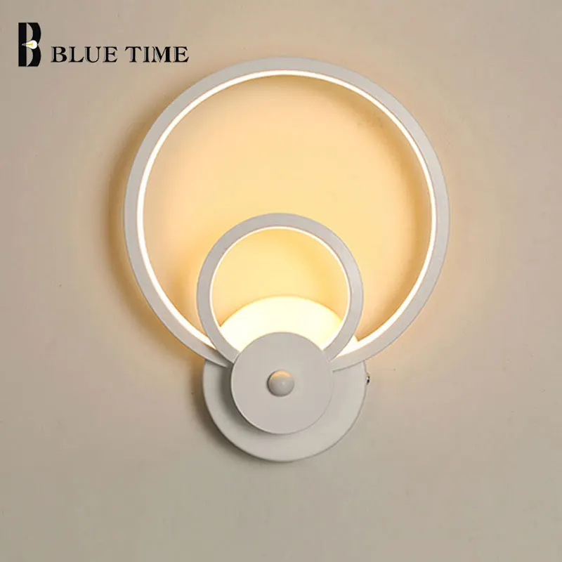 

Simple Modern Led Wall Light For Living room Bedroom Dining room Bedside Lamps White Sconce Led Wall Lamp Creative Light Fixture