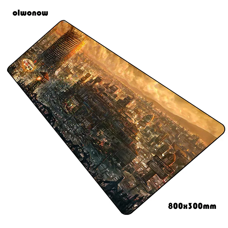 Fallout pad мышь Личность компьютер коврик для мыши 800x300x3 мм padmouse большой гелевый Коврик Для Мыши Эргономичный гаджет офис настольные коврики - Цвет: Size 800x300x3mm
