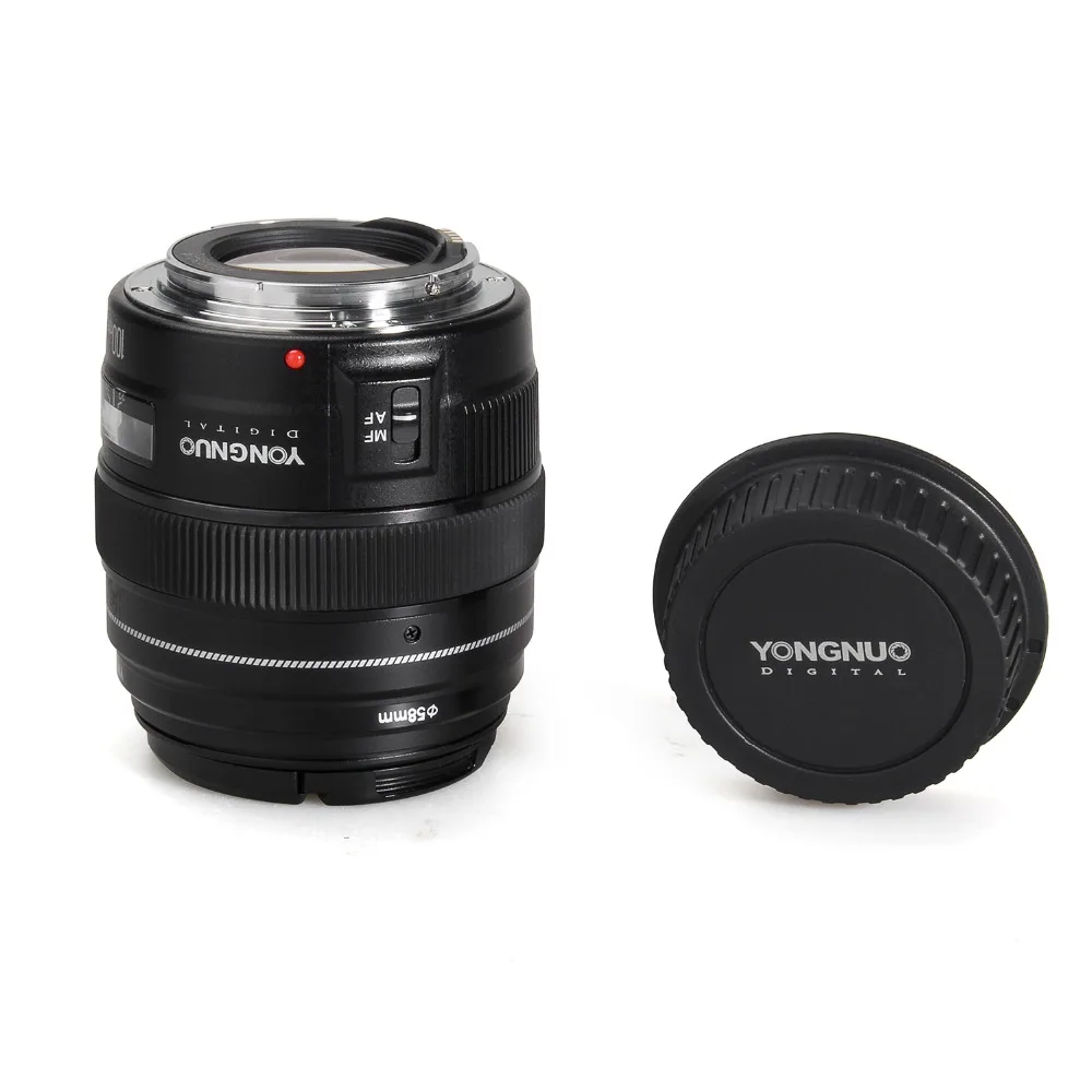 YONGNUO YN100mm F2/F2N AF/MF Lens Large Aperture